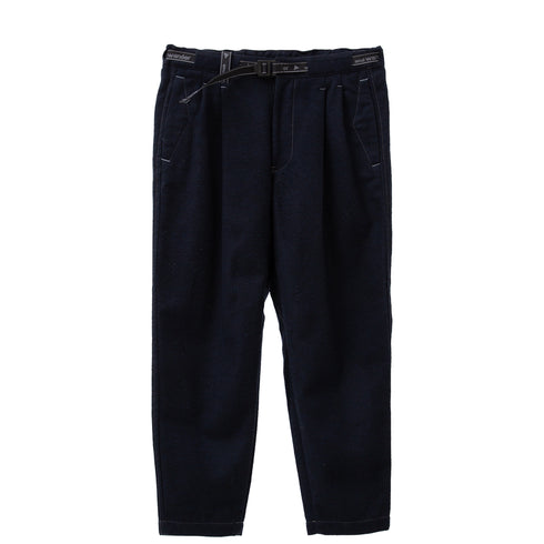 And Wander Wool Twill Tapered Pants Blue 57422823920 Degli Uberti